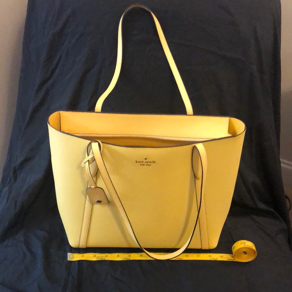 Kate Spade Yellow Tote Bag Smoke and Pet free home